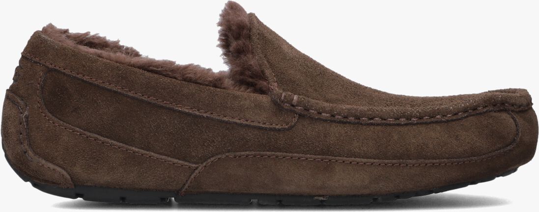 bruine ugg pantoffels ascot