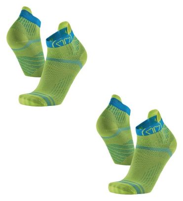 Chaussettes fines pour la course à pied sur route. Lot de 2 paires - Run Feel