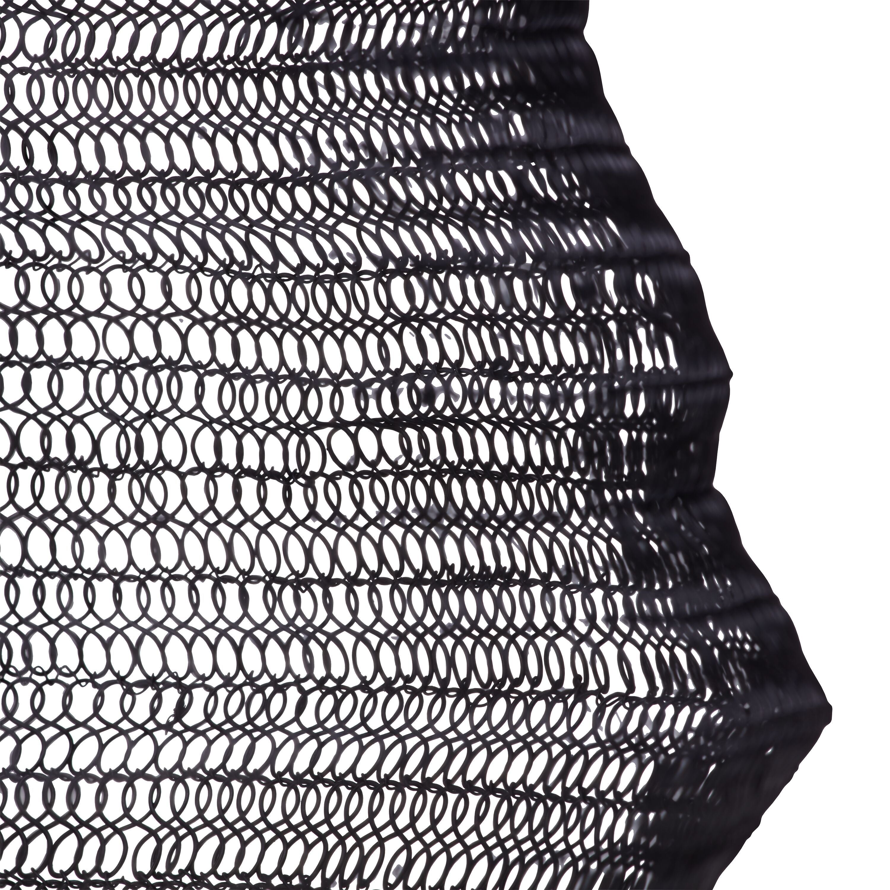 ROBERTO Hängeleuchte - Schwarz / B: 33.0 cm x T: 33.0 cm x H: 210.0 cm
