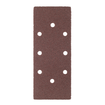 Irwin schuurvel 230 x 93 mm K40/K60/K100/K150/K220 voor klembevestiging, met perforatie voor B D, 5 stuks.