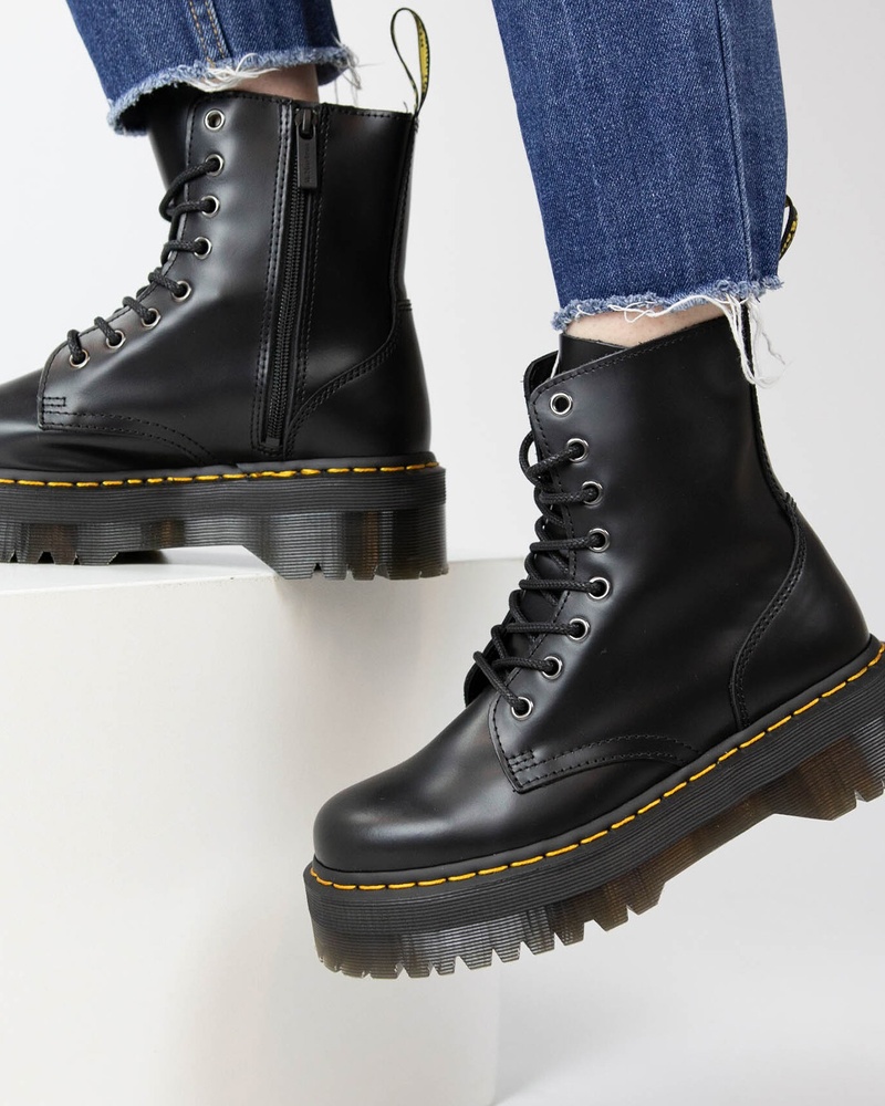 Dr. Martens Jadon Veterboots  - zwart