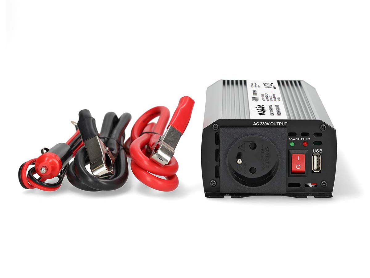 Nedis PIM60012EGY Gemodificeerde Sinusgolf omvormer - 600 watt