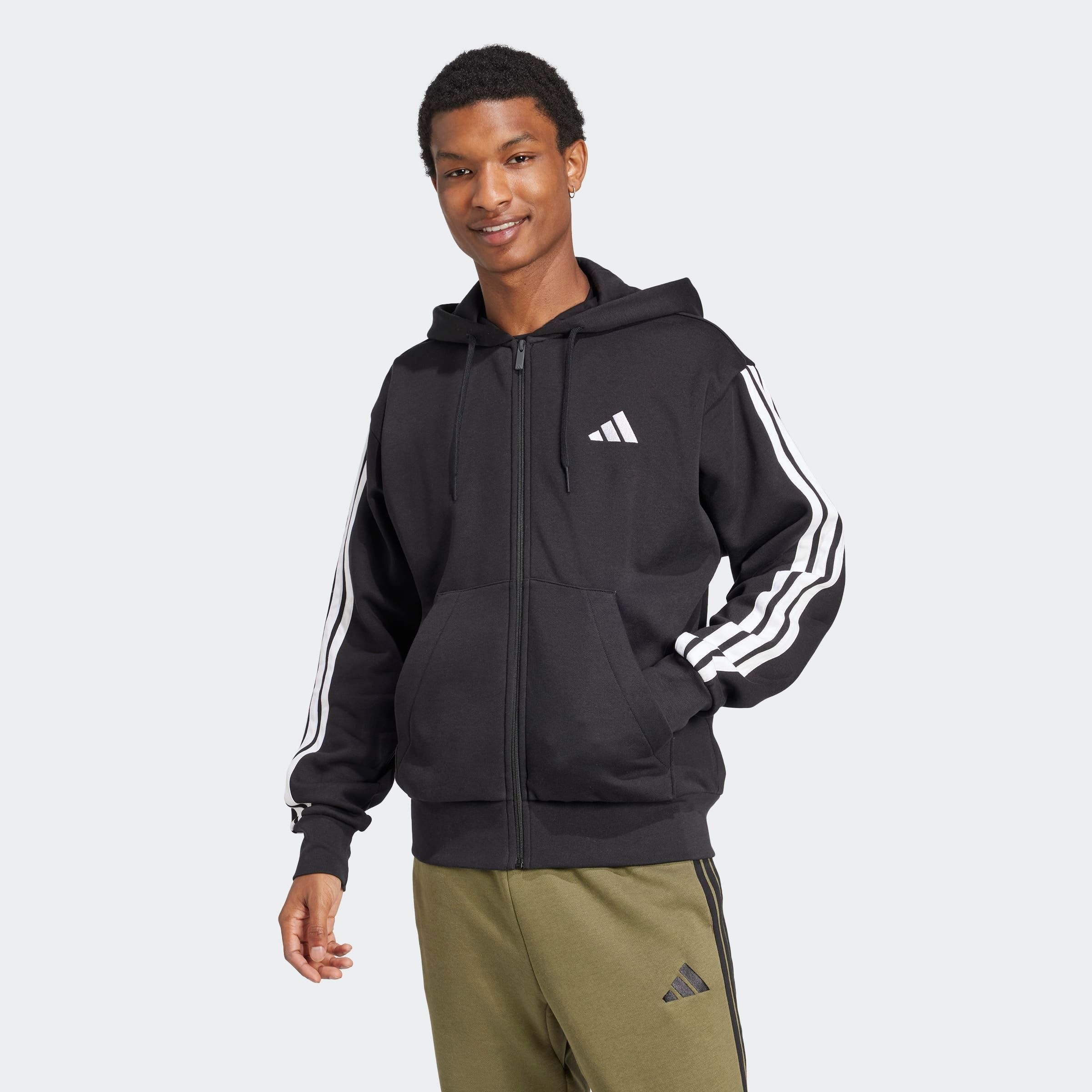 adidas Sportswear Kapuzensweatjacke »M 3S FL FZ HD«, 1 tlg.