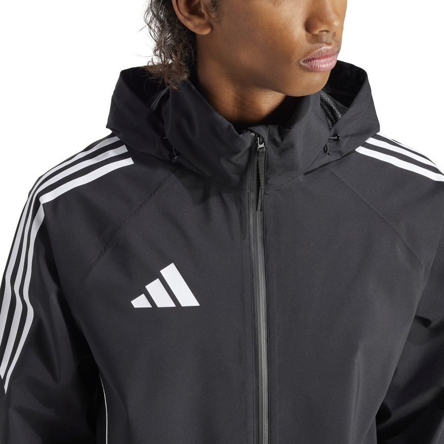 adidas Veste de Pluie Tiro 24 - Noir/Blanc