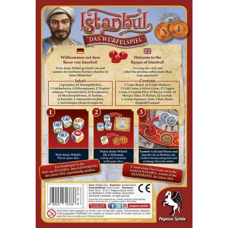 Pegasus Spiele Istanbul Das Würfelspiel