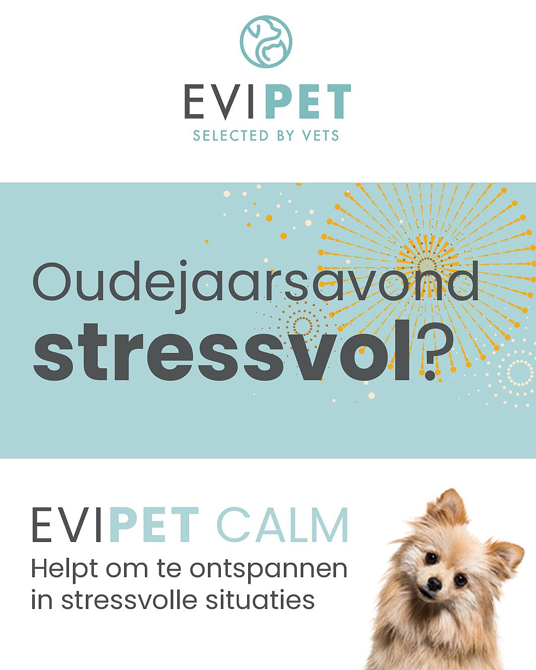 Evipet Calm Hond Kat 30 tabletten | 13036