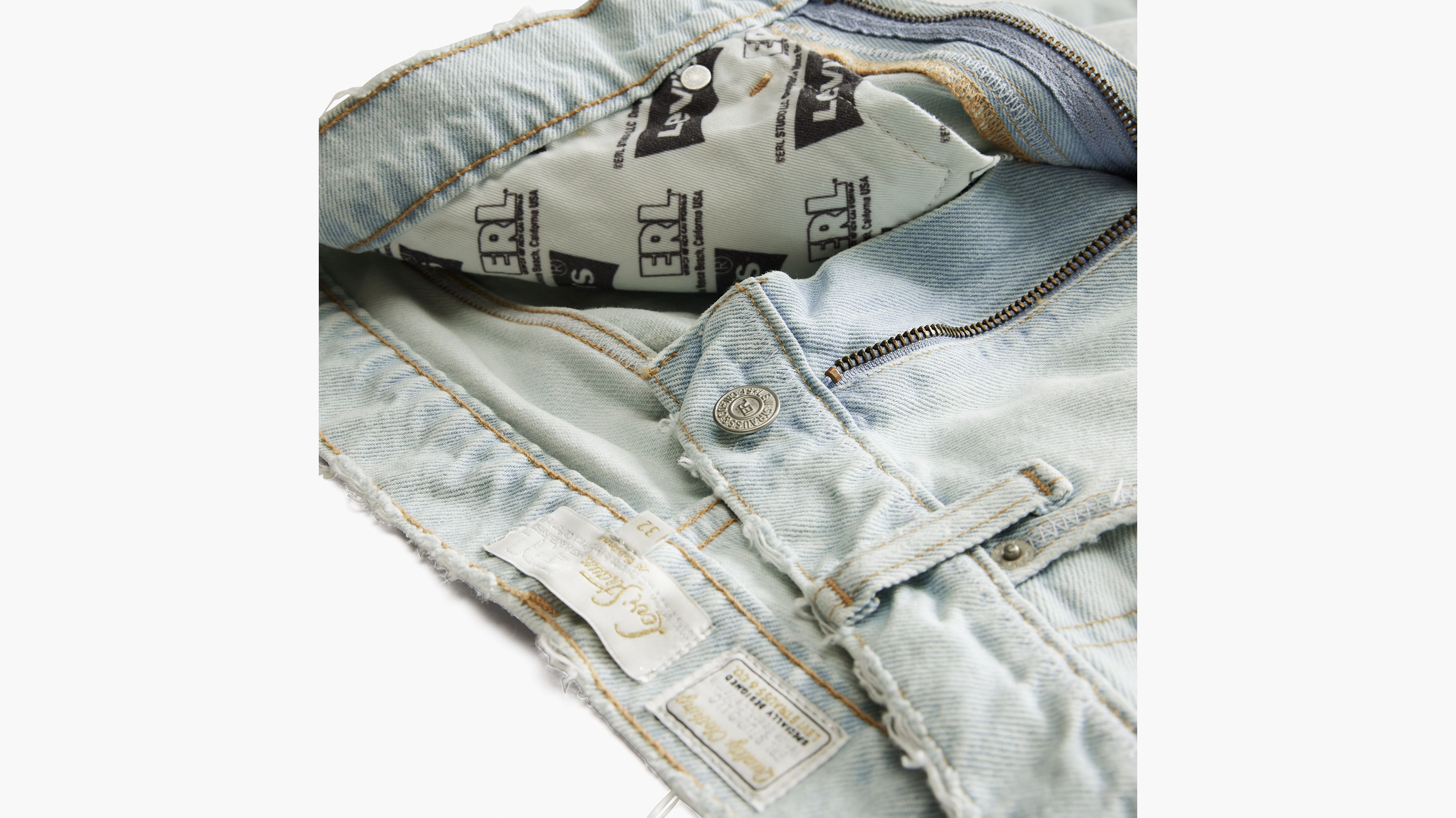 Levi's® x ERL Jean Bootcut - Light Indigo - Bleu