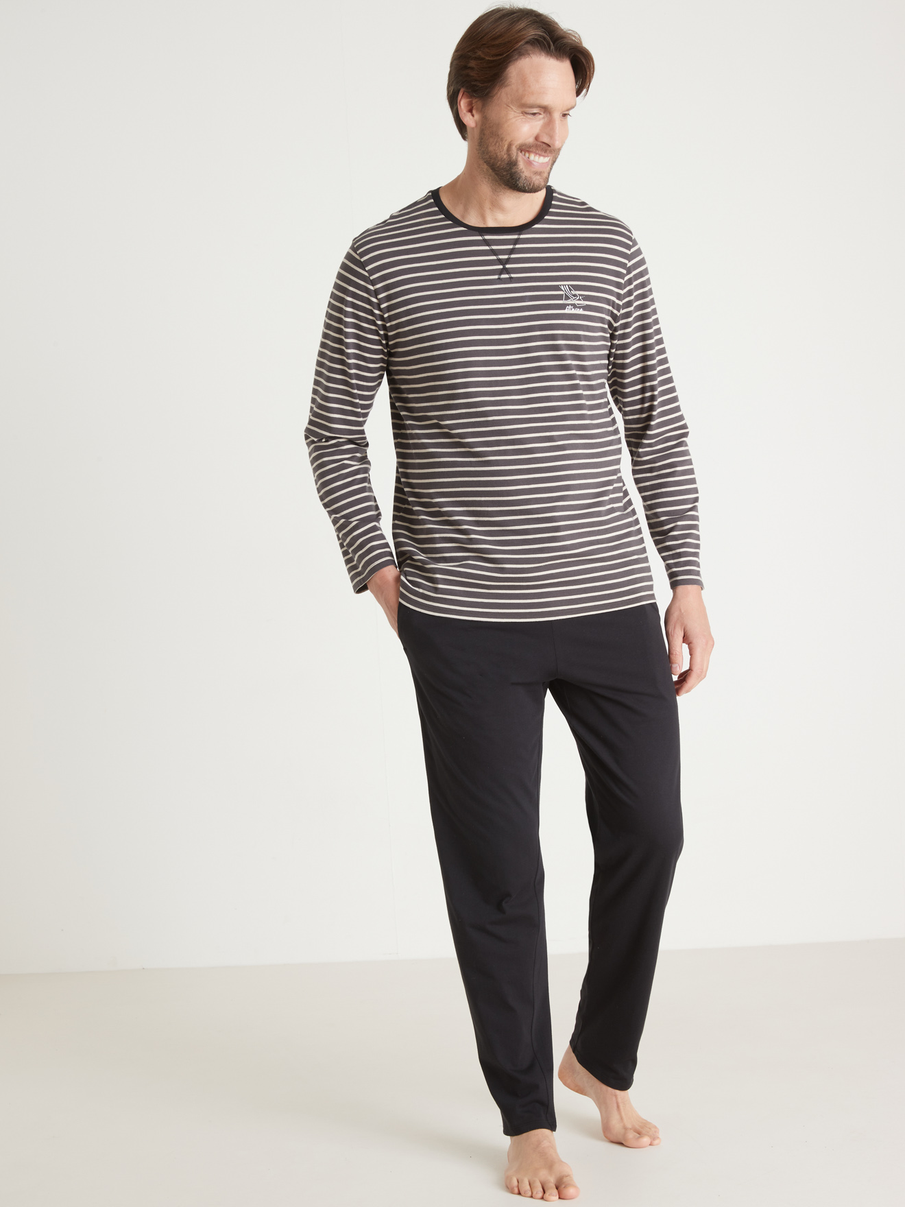 Pyjama en jersey pur coton respirant