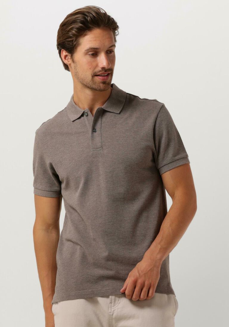 PROFUOMO taupe profuomo polo polo short sleeve