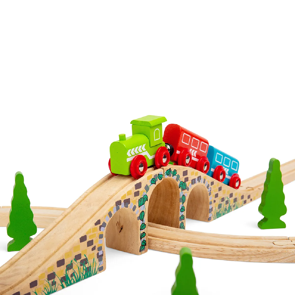 Bigjigs Rail Pont Ferroviaire à Trois Arches