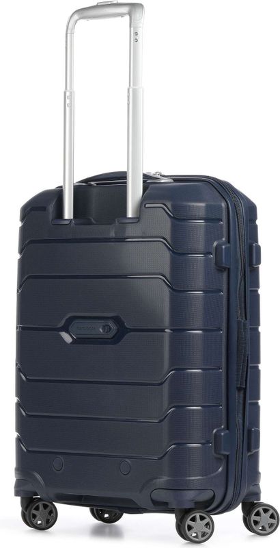 Samsonite Flux Spinner S 55/20 Uitbreidbare Handbagage Koffe - 55 C - 44  - Donkerblauw