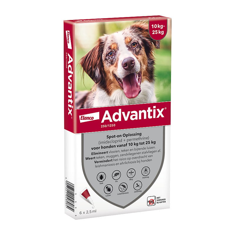 Advantix vlooienmiddel hond