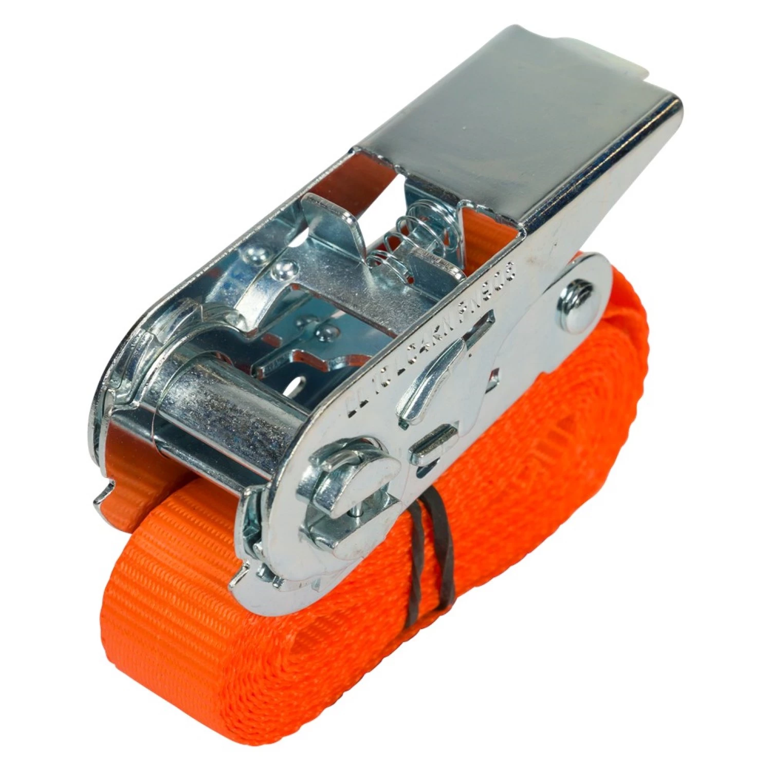 Konvox LAZE1400-2633 Spanband eindloos met ratelgesp - 7m x 25mm - LC400/800 - Oranje