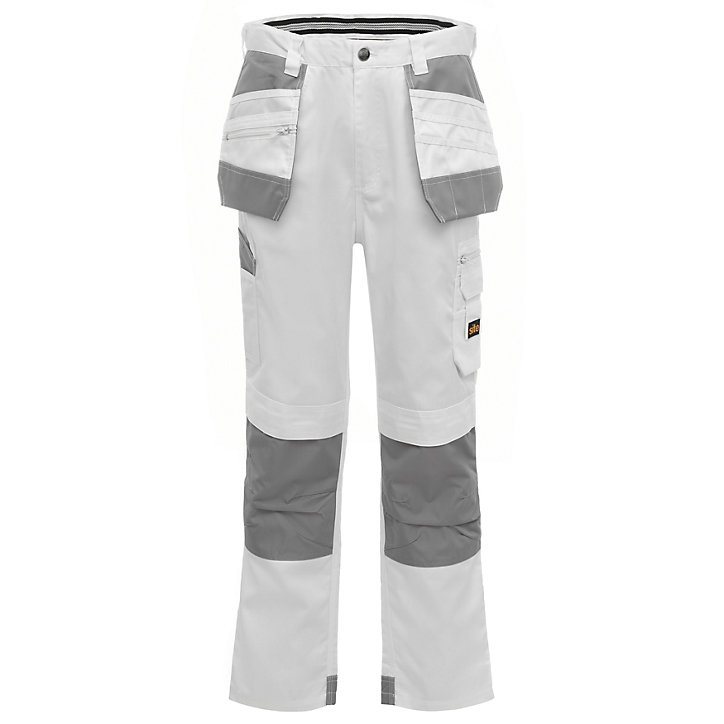 Pantalon Site Jackal Blanc/gris Taille 44