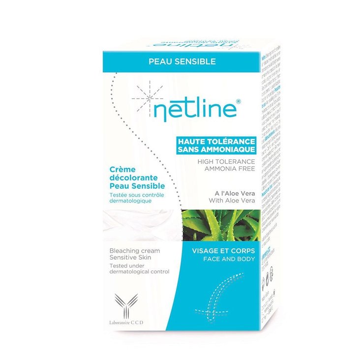 Creme Decolorante Peaux Sensibles 2x30ml Netline