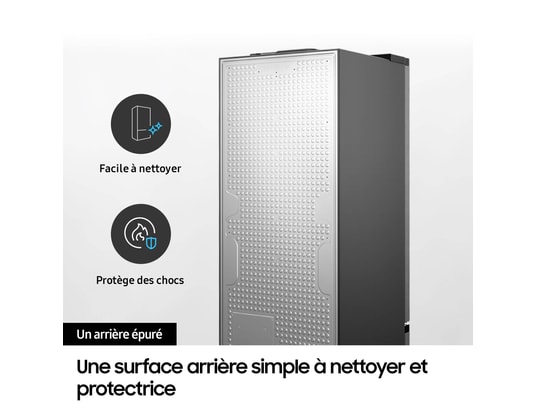 SAMSUNG - Réfrigérateur congélateur bas RB33B610EWW