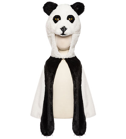 Great Pretenders Udklædning - Kappe - Panda - Hvid/Sort
