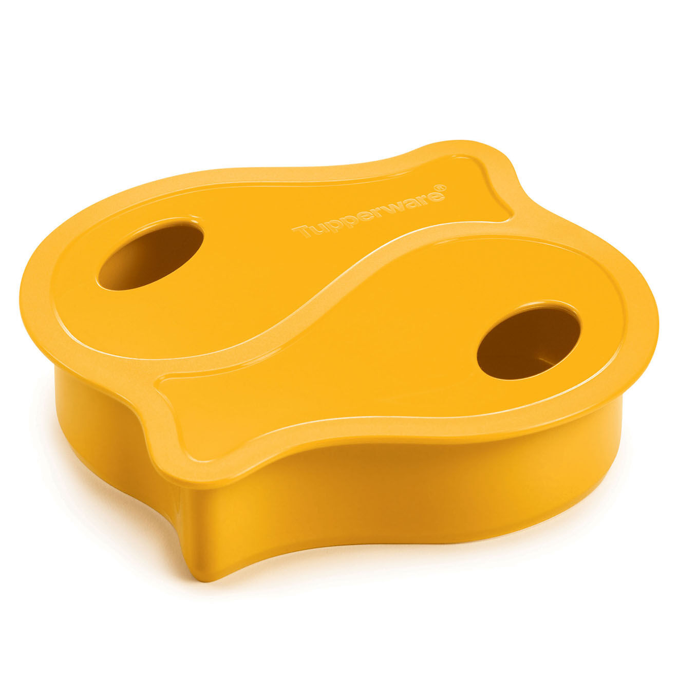 Tupperware Emporte pièce pour sandwich orange -  12.5x12x2 cm