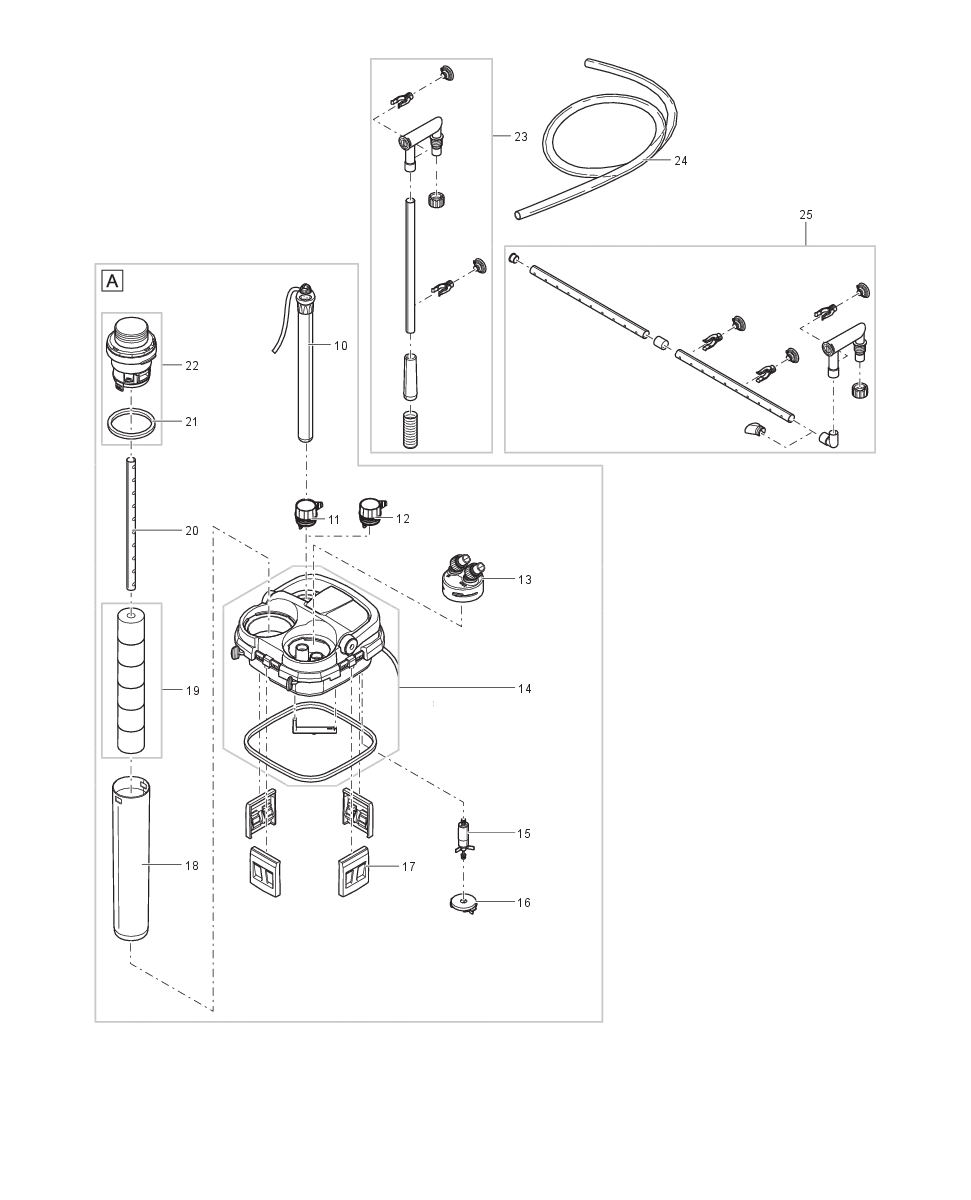 Oase Voorfilter BioMaster 250 | Buitenfilter
