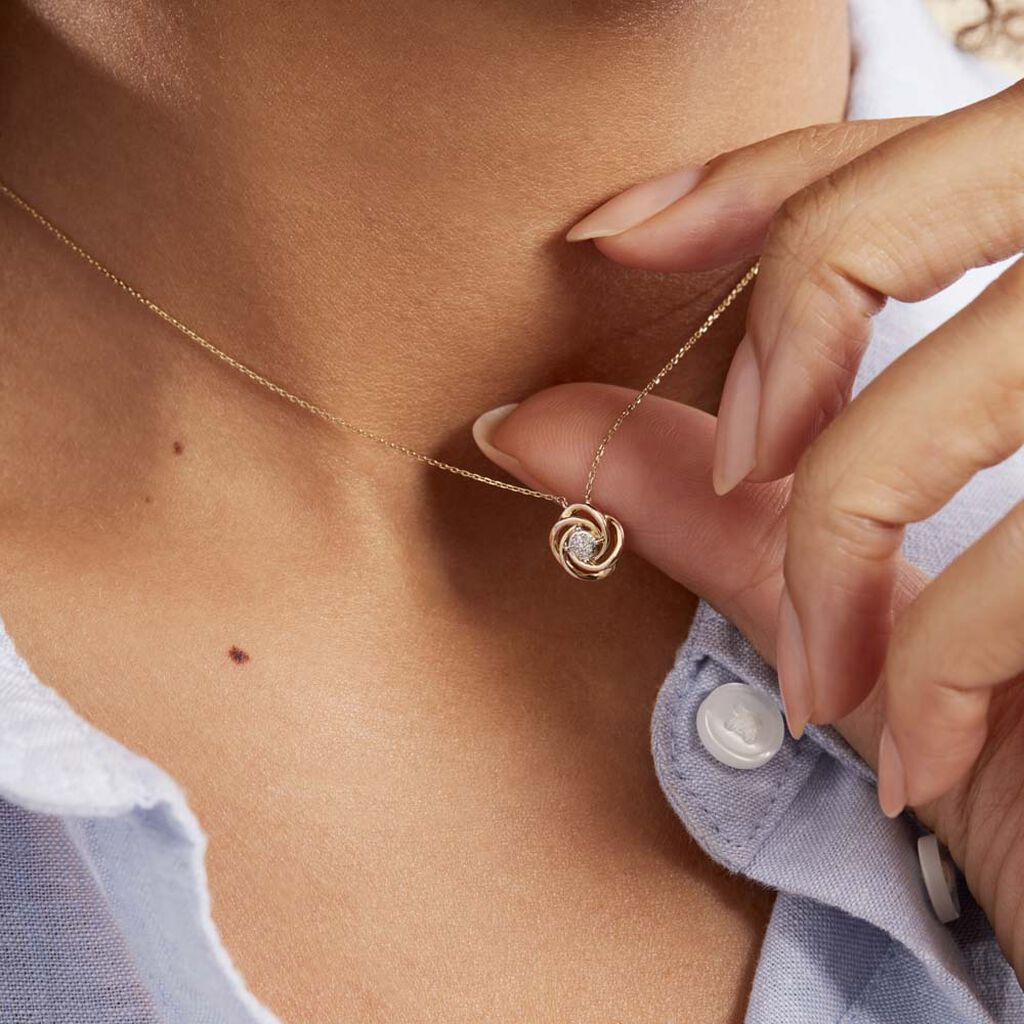 Collier Or Jaune Urlanie Diamants