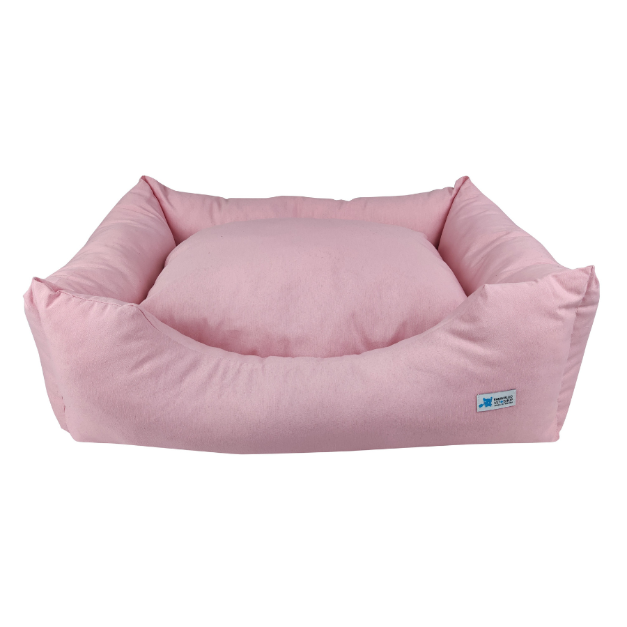 Cama lisa rosa claro | Cama lisa rosa claro para cães e gatos em diferentes tamanhos.