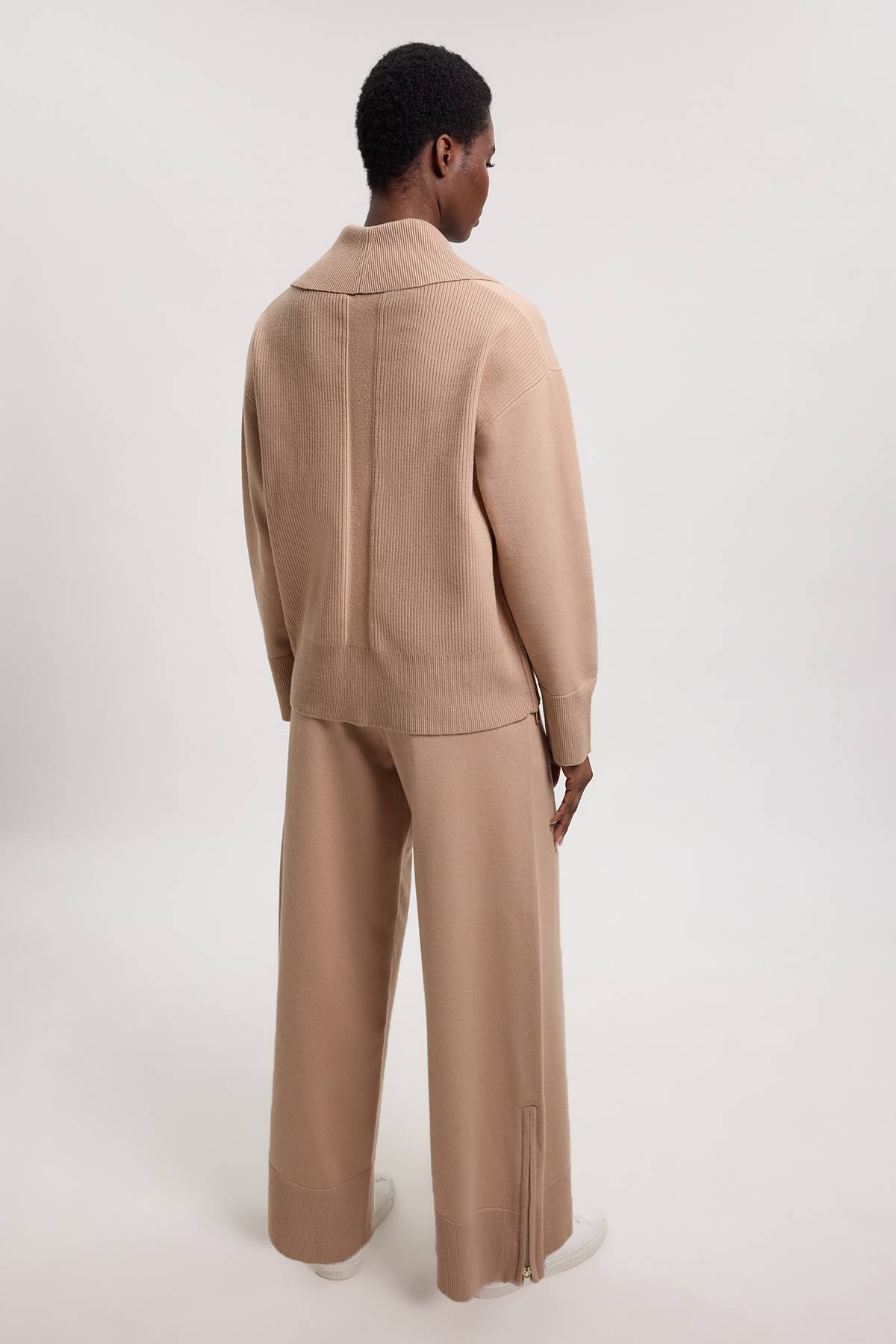 KarenMillen Pantalon En Maille Aspect Laine Avec Détail De Poches