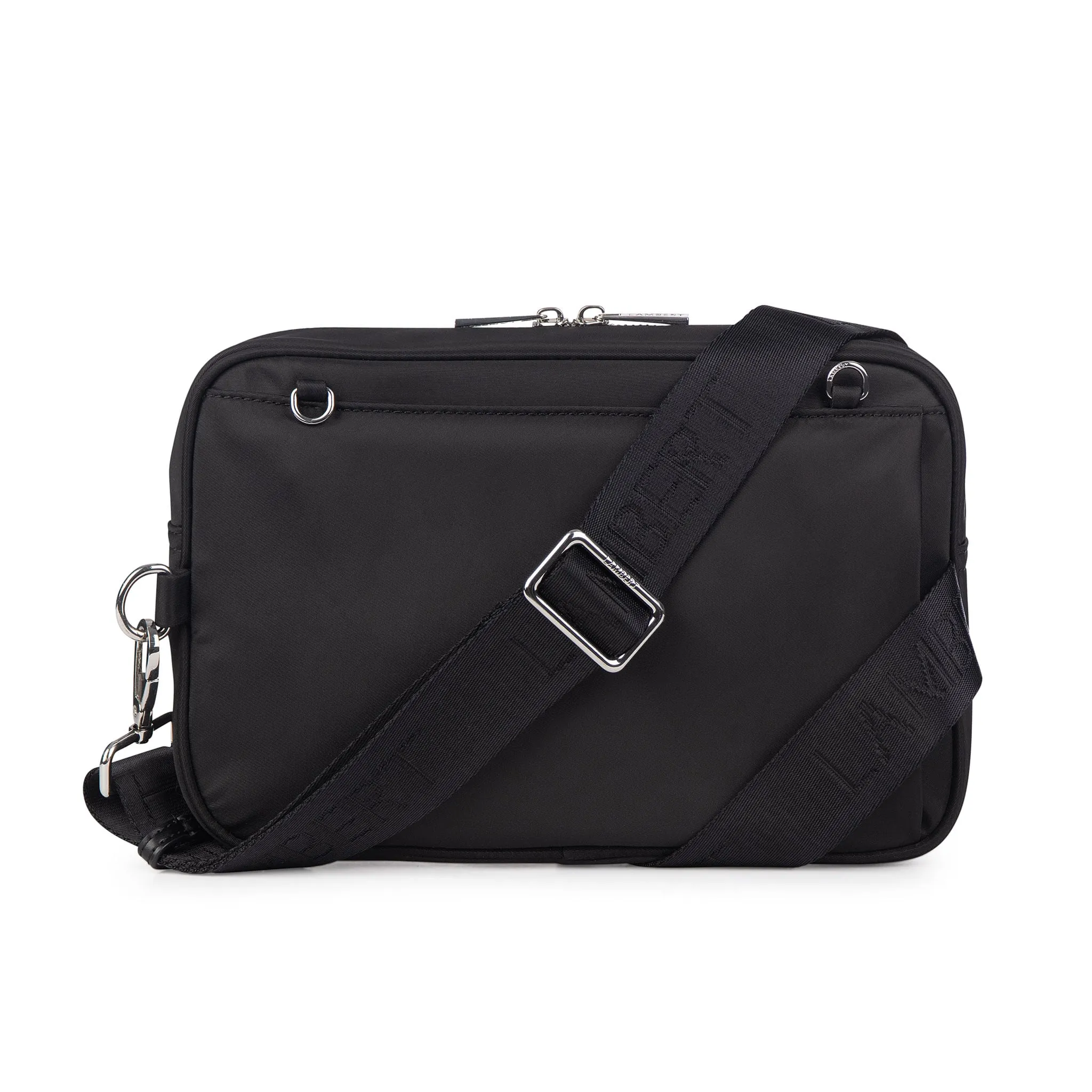 Lambert Petit Sac à Couches + Tapis à Langer Annika - Noir