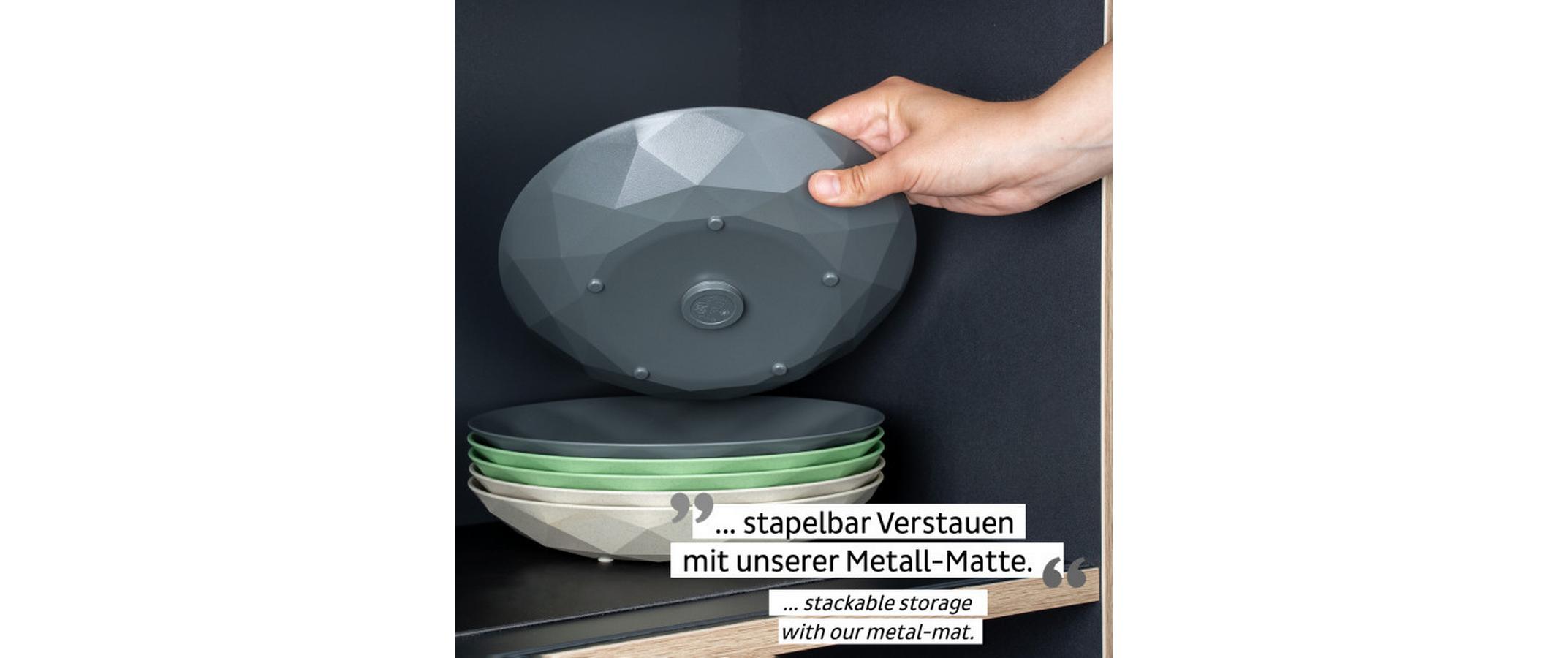 Universal Magnet Teller, GrauCamping-Magnet-Teller