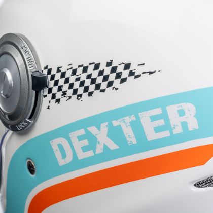 Casque Dexter TANNEN OCTANE - Blanc / Bleu