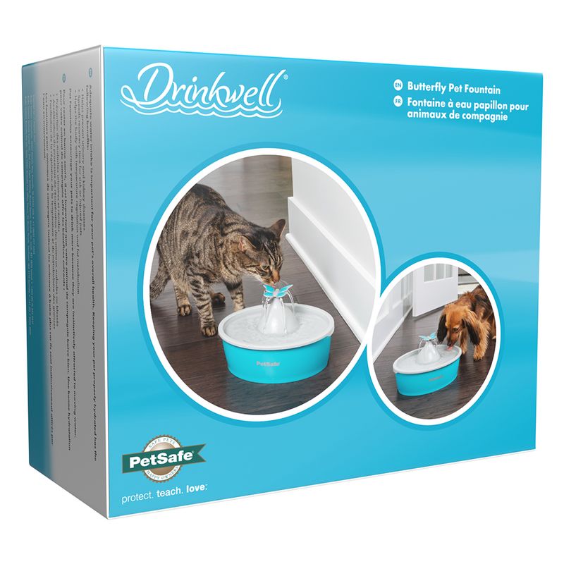 Fontaine à eau PetSafe Drinkwell Papillon pour chat et petit chien