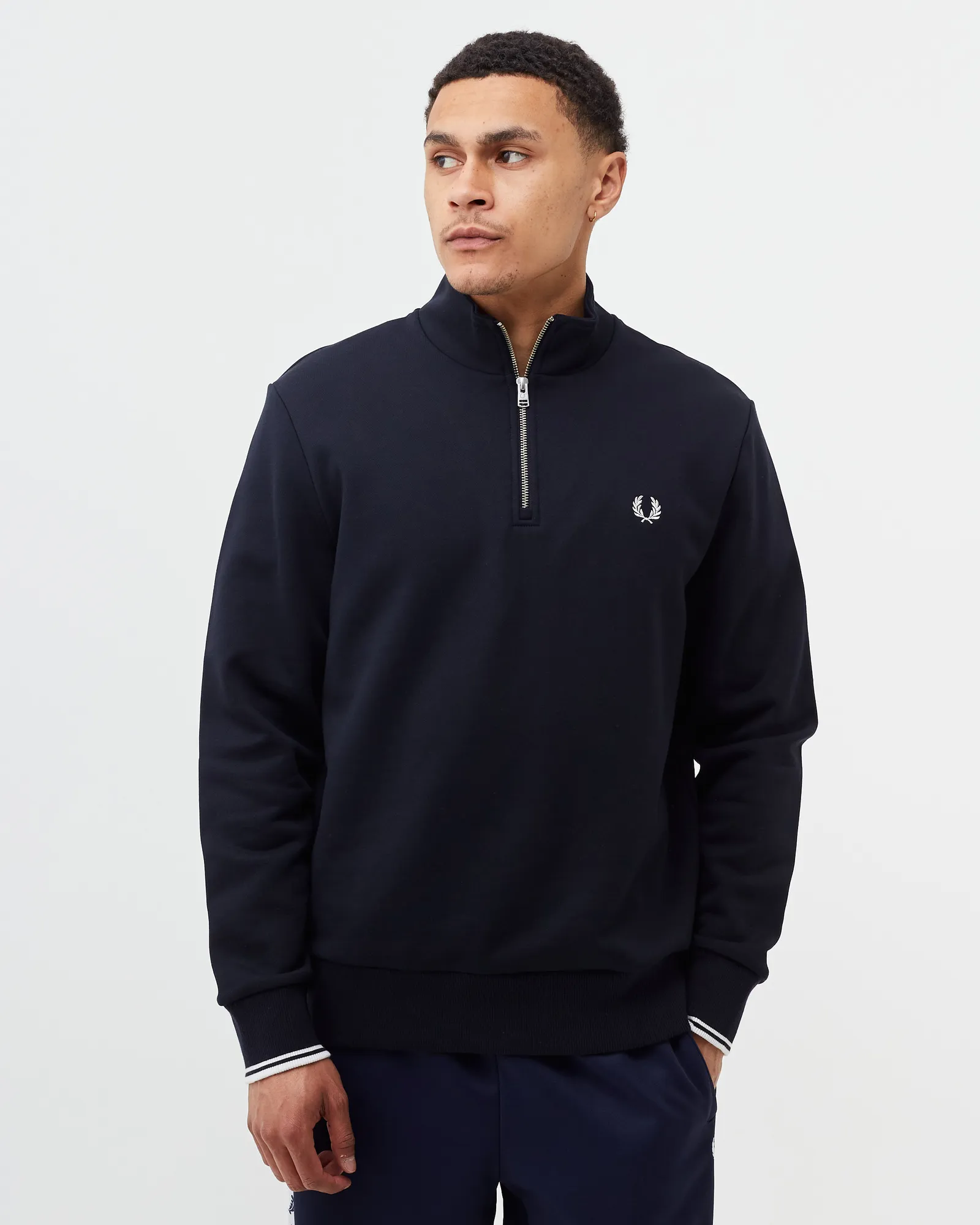 Fred Perry HALF ZIP SWEATSHIRT