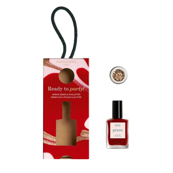 Manucurist Coffret Vernis et Paillettes - Ready To Party
