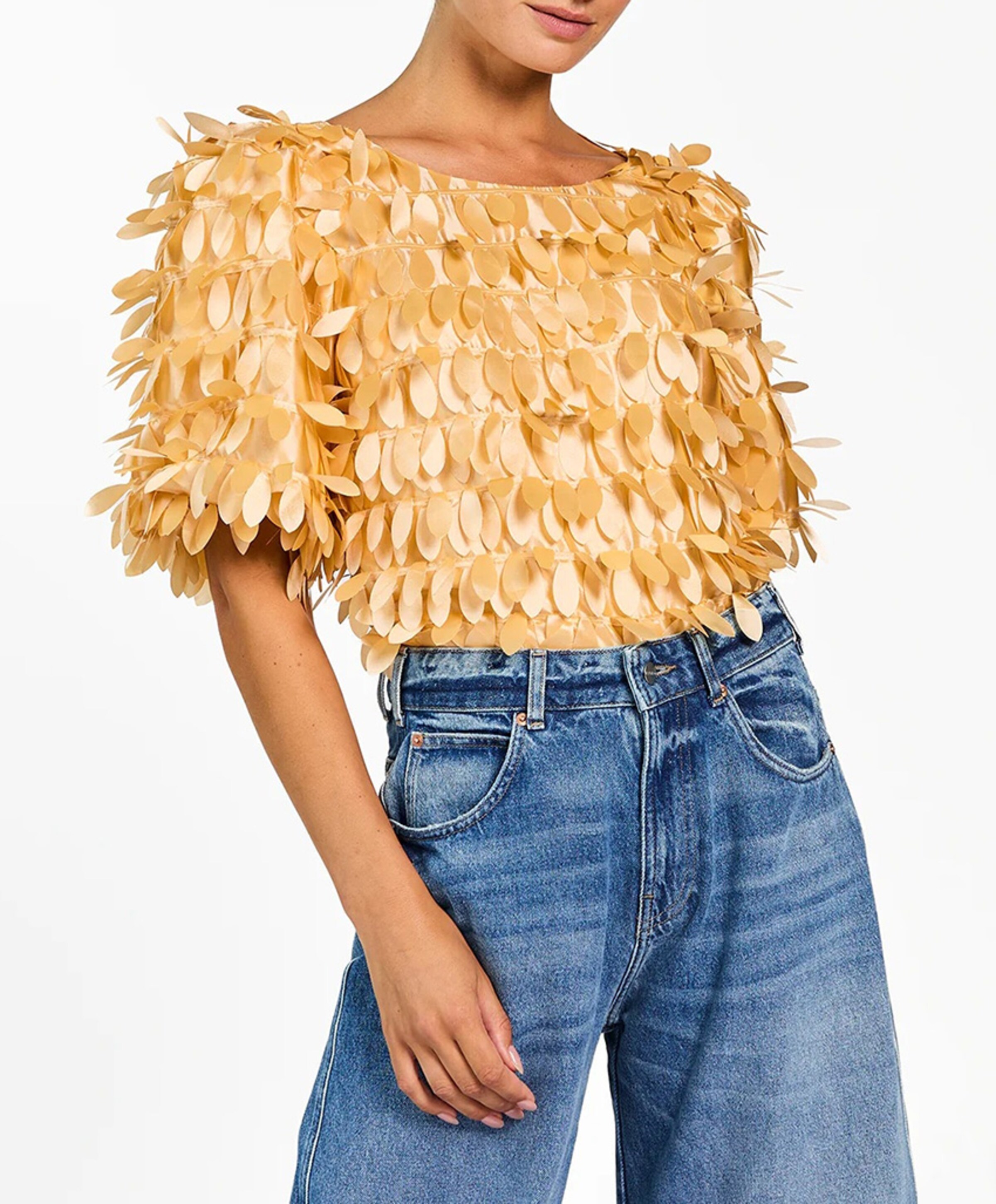 Aaiko Dames top geel