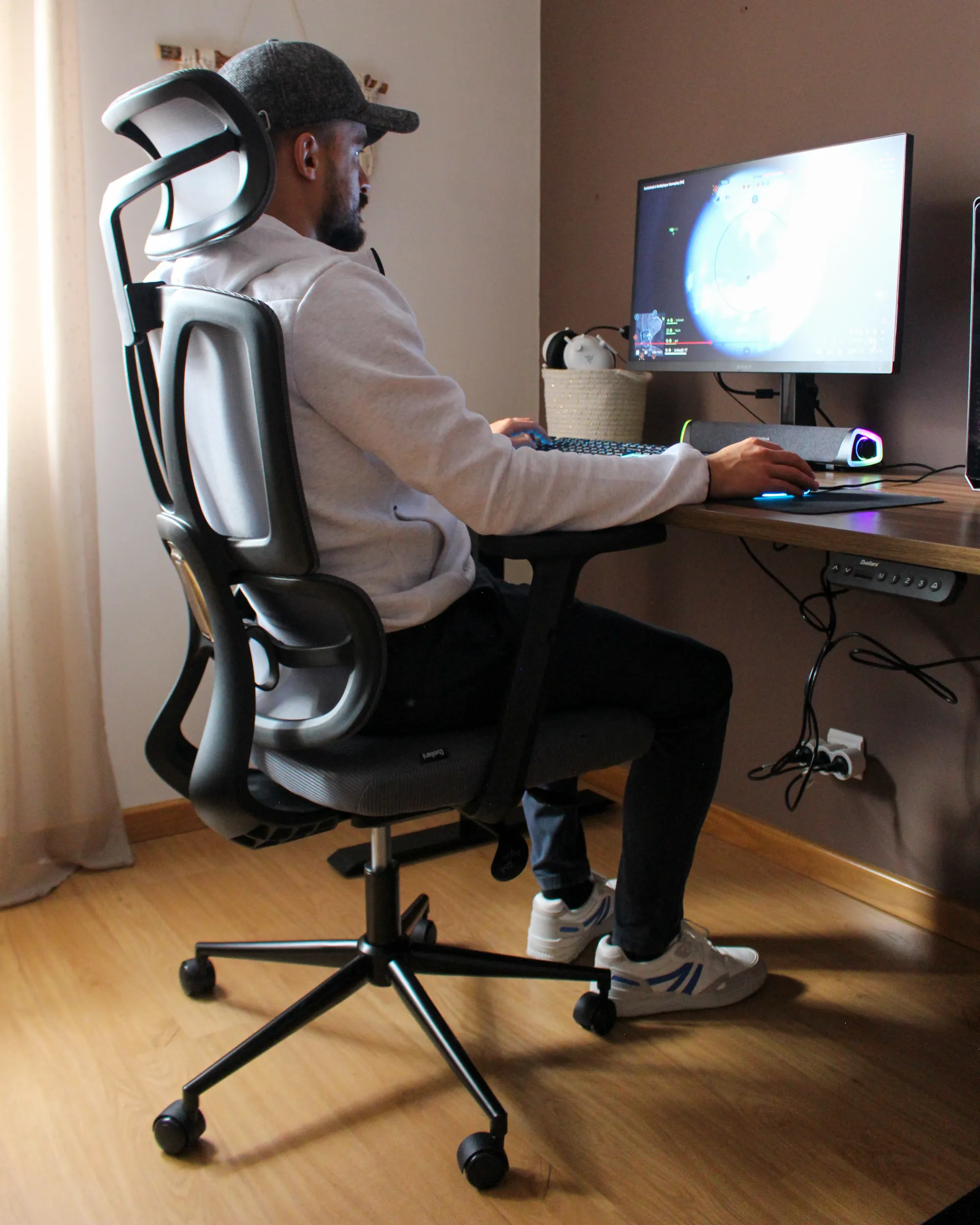Directeursstoel OMEGA Donkergrijs