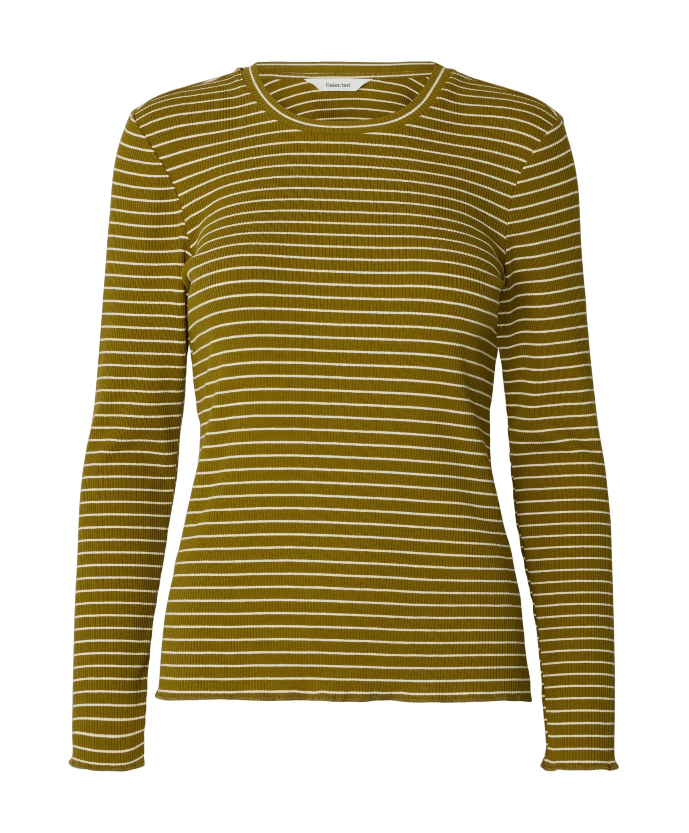 Selected Dames longsleeve groen