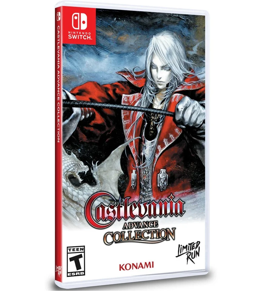 Castlevania Advance Collection - Harmony of Dissonance Cover- Nintendo Switch
