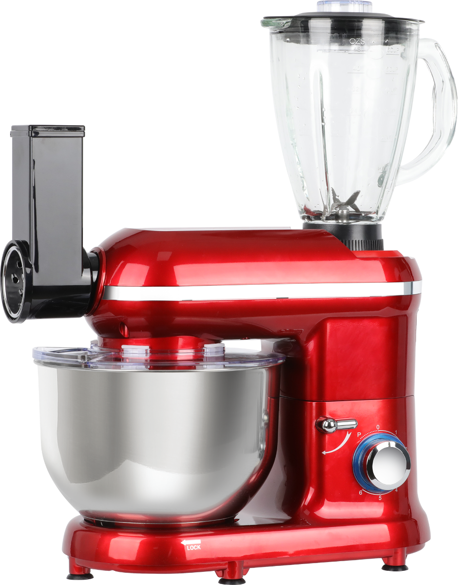 Friac KM5140RD 10 in 1 keukenrobot 5.5L 1400W + pastaset