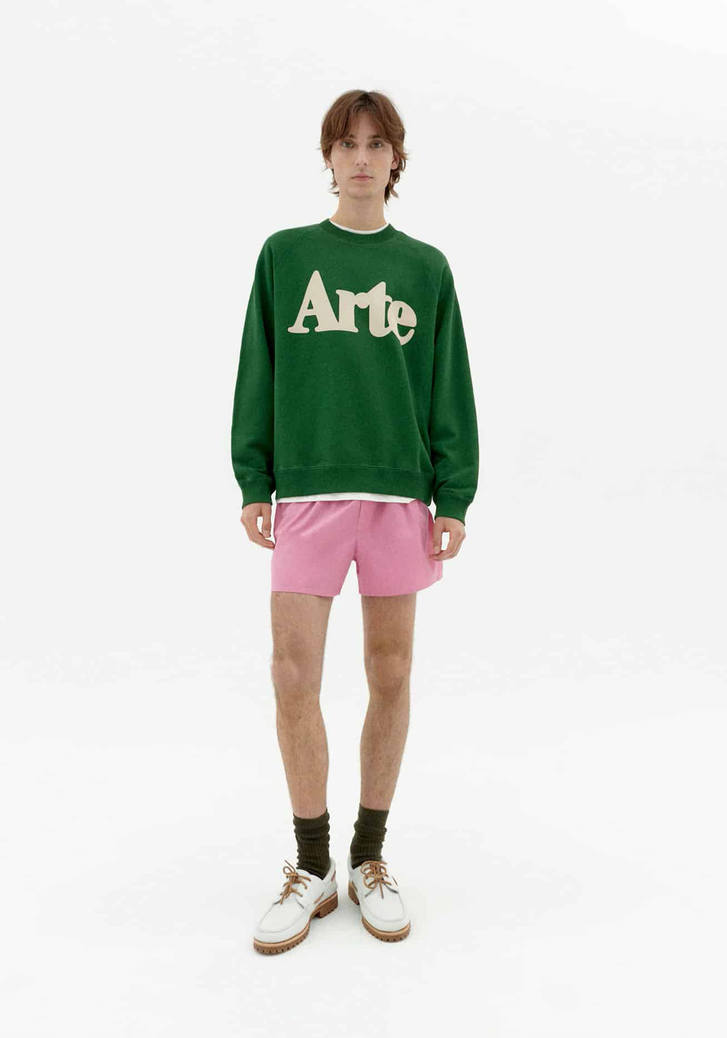 Thinking Mu Sweatshirt Pepe Arte Dill Green