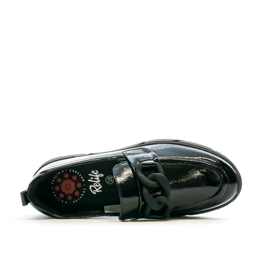 Relife Mocassins Noir Femme RELIFE Femme Vilsage