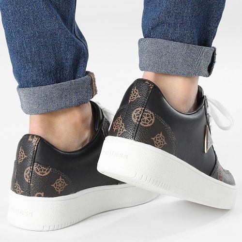 Baskets Femme FL8SIDFAL12 Black Brown