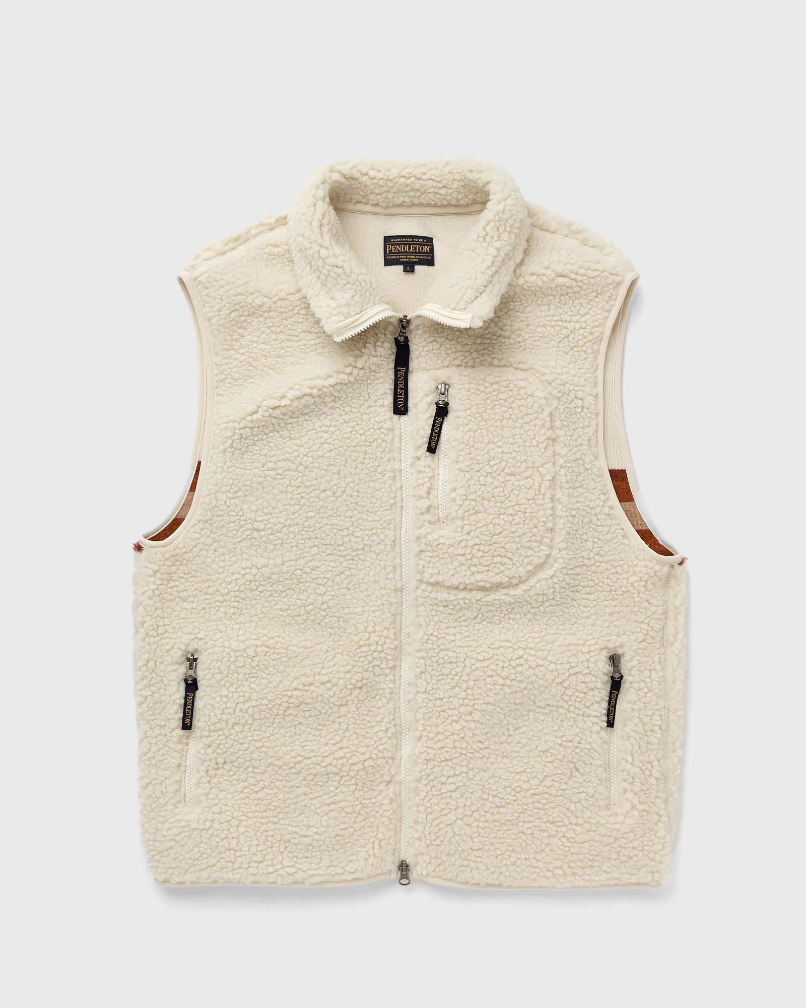 Pendleton BOA STAND VEST IVORY HARDING