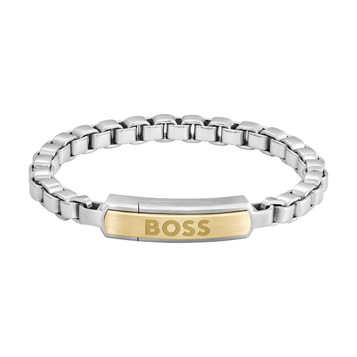 Bracelet  BOSS acier doré