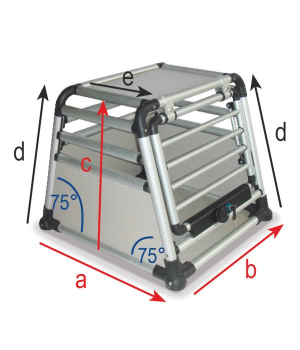 Nobby Hundetransportbox Round Corner