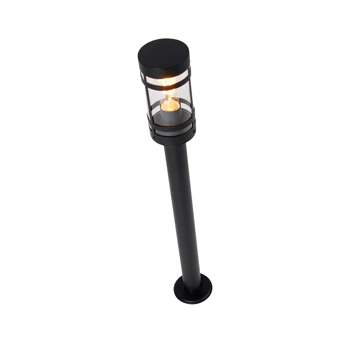 Smart buitenlamp zwart 80 cm IP44 incl. Wifi ST64 - Gleam