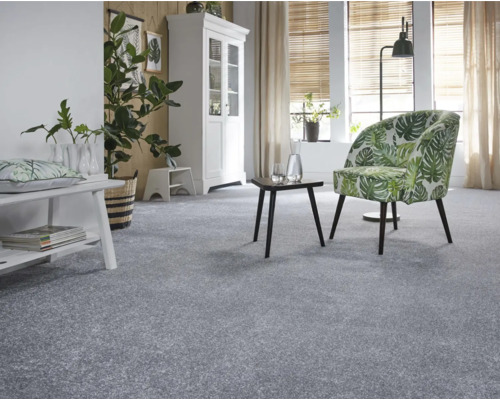 Rhea 400 cm breed gekreukt velours tapijt (per meter verkocht)