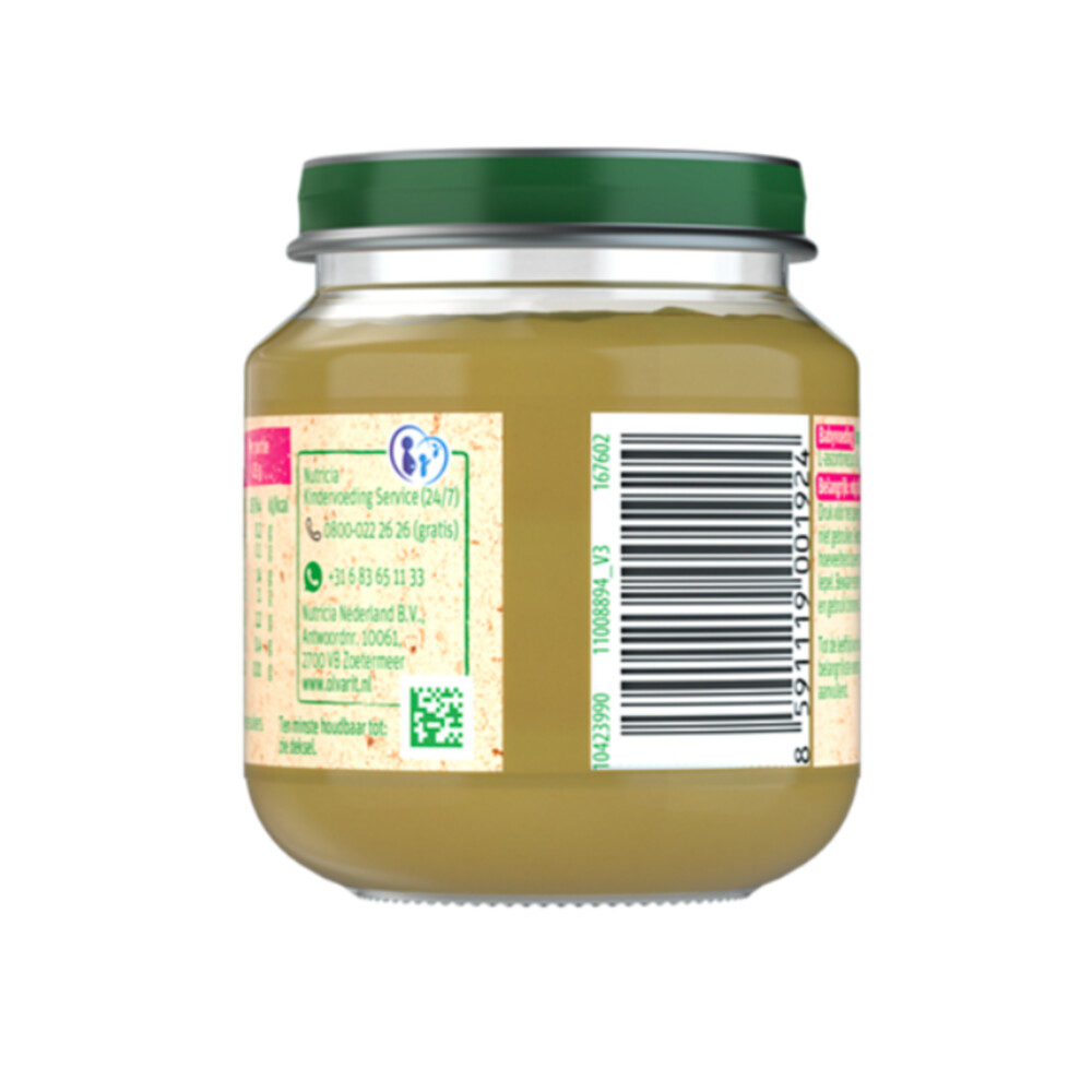 6x Olvarit 1e Fruithapje 4m Appel125 gr