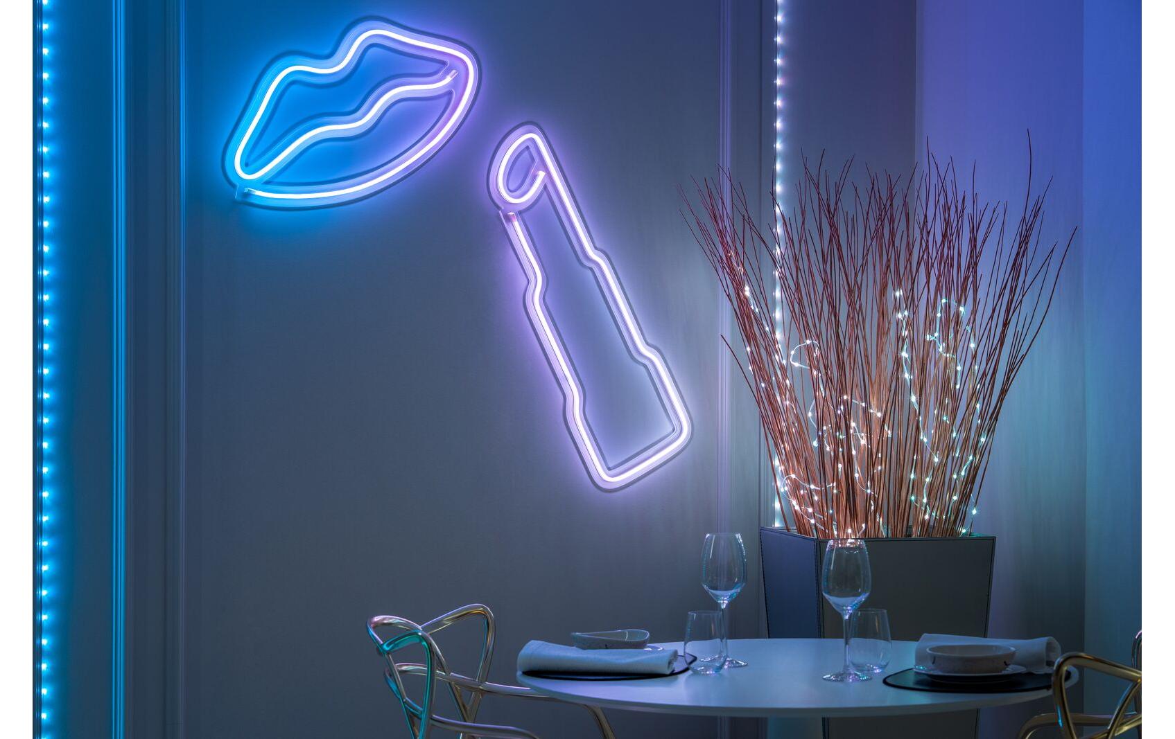 LED Stripe Dots, 60 LEDs, 3 m, RGB, SchwarzDekorationsbeleuchtung