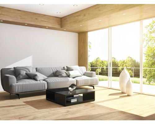 Vliesbehang LECO Isole Light 380g/m² wit 15 mx 1 m