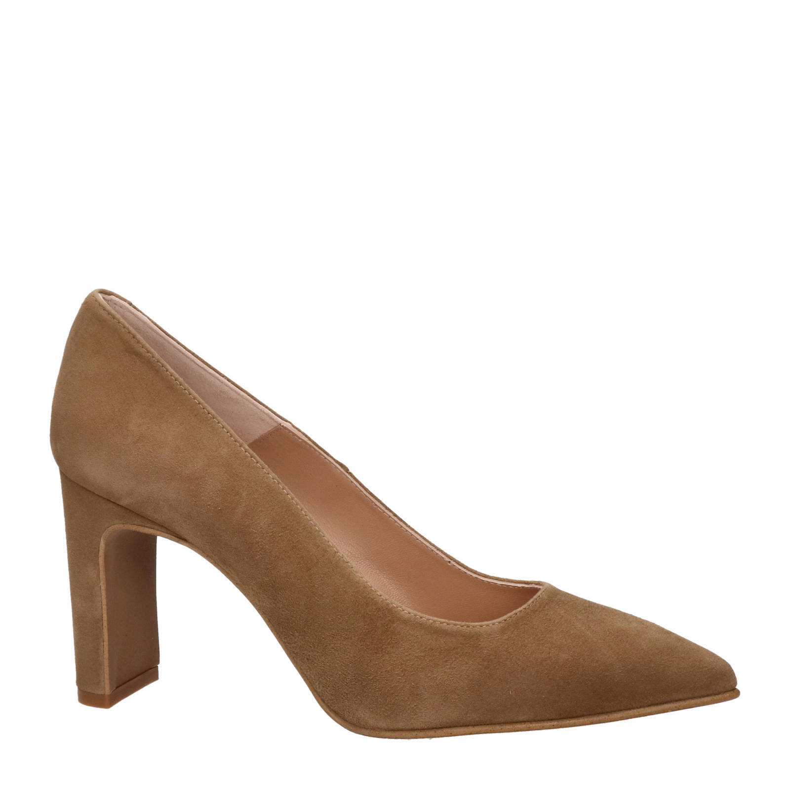 Nelson suède pumps beige