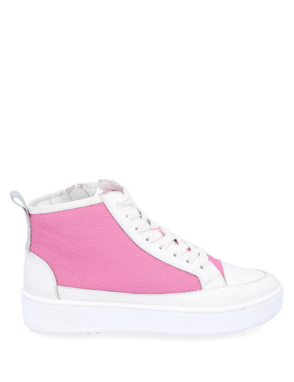 Sneaker Emilia 07, weiss-rosa